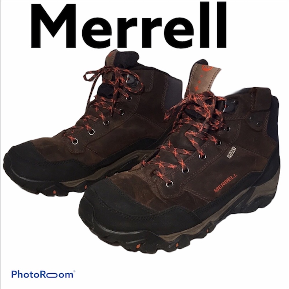Merrell Black Slate Waterproof Ankle Boots 10.5